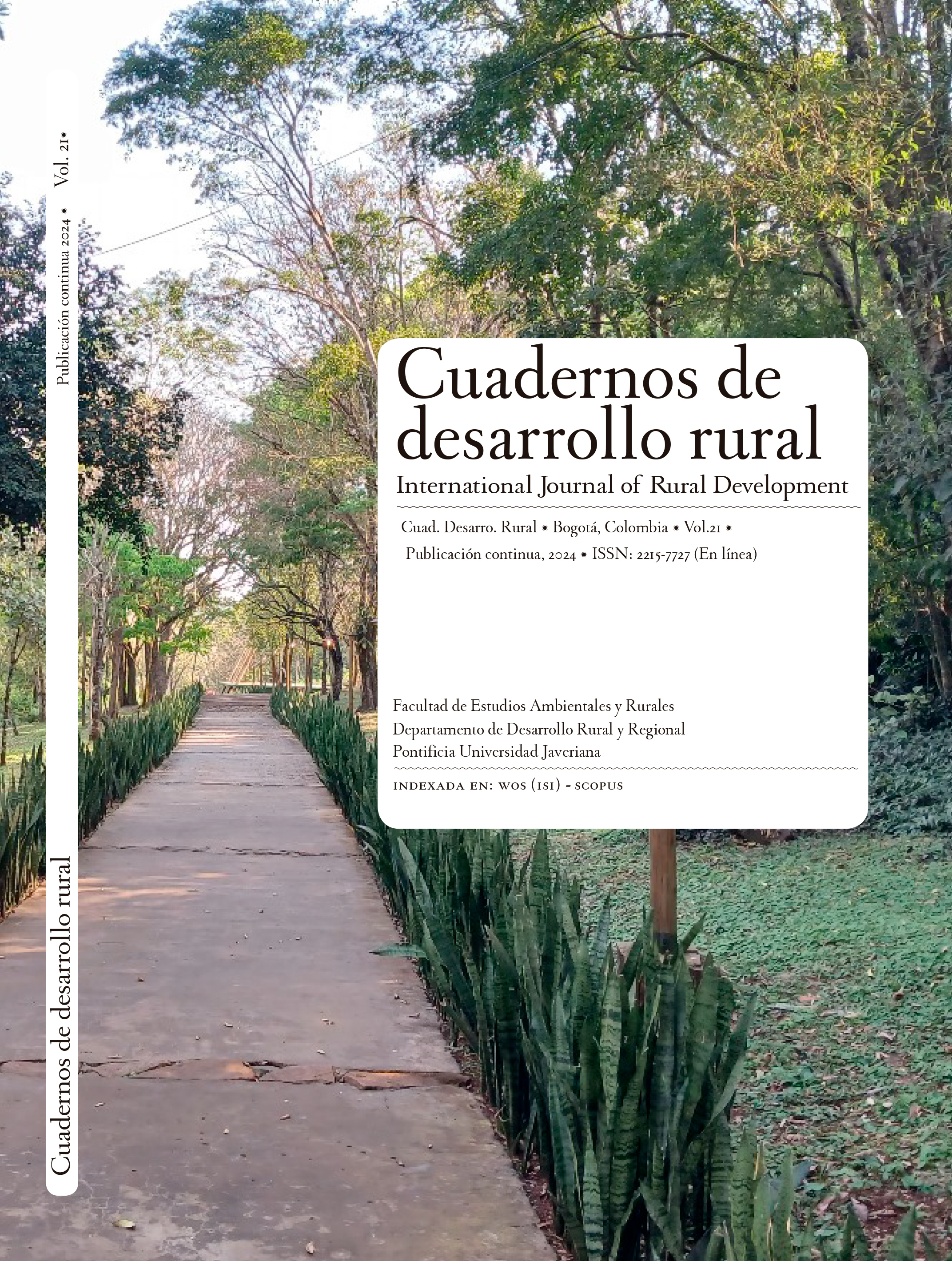 Cuadernos de Desarrollo Rural